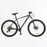 Велосипед Corso "APEX" PX-40688 рама алюминий , оборудование Shimano Deore 12 ск, вилка Santour серо-черный