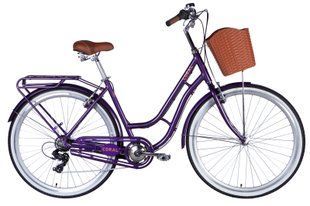 Велосипед AL 28" Dorozhnik CORAL Vbr FR рама-19" фіолетово-синій 2025