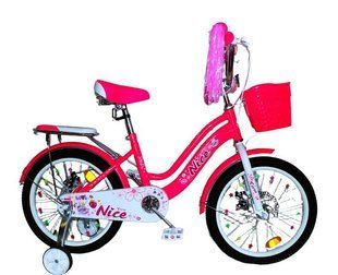 Велосипед 18" Corso Nice, сталь NC-18712 рожевий