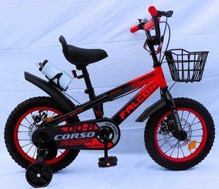 Велосипед 14" Corso Falcon, сталь, дискові гальма FL-14873
