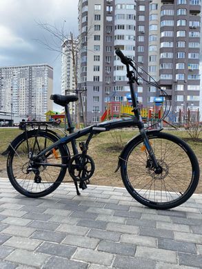 Велосипед VNC Highway A5 складной 24" Black-Blue