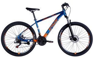 Велосипед AL 27.5" SPACE MERCURY DD FR рама-17" сине-оранжевый 2026