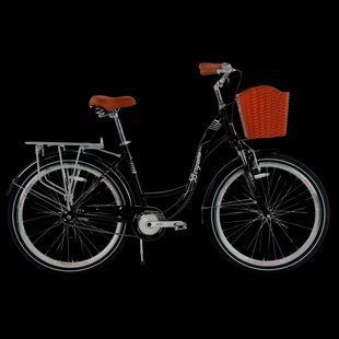 Велосипед 26" Titan Bergamo, рама 17" жіночий, чорний