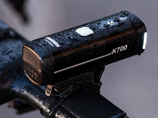 Велосипедна фара Ravemen K700 (700 lm, 2200 mAh) з датчиком освітленості