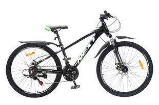 Велосипед Crossbike Next 2026 26" 12" Чорний-Зелений