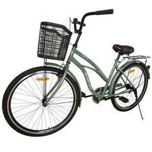 Велосипед SPARK CITY VISTA 26", стальная рама - 17" светло-серый