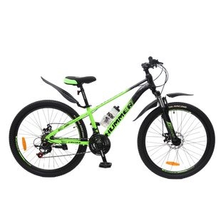 Велосипед 24" Cross Hummer, рама 11" підлітковий, зелений