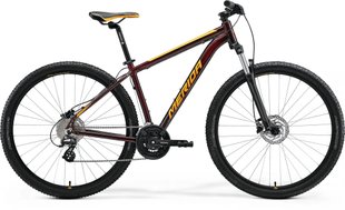 Велосипед гірський 29" Merida BIG.NINE 15 Red/Orange 2023