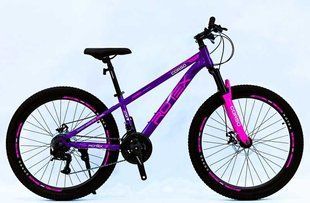 Велосипед Corso 26" &laquo;ROTEX&raquo; RX-26588 рама сталева 13", 21 швидкість LTWOO, бузковий