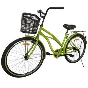 Велосипед SPARK CITY VISTA 26", стальная рама - 17" салатовый