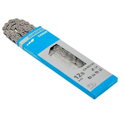 Цепь Shimano CN-M8100 DEORE XT, 138 звеньев с замком (QUICK LINK), 12 скоростей