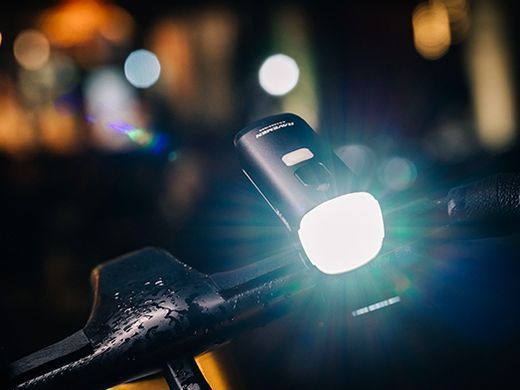 Велосипедна фара Ravemen K1400 (1400 lm, 4000 mAh) з датчиком освітленості
