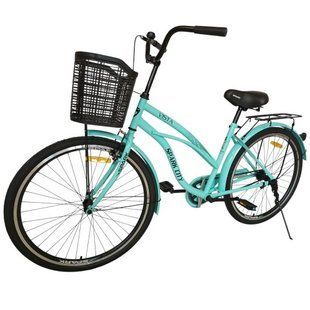 Велосипед SPARK CITY VISTA 26", стальная рама - 17" бирюзовый