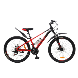 Велосипед 24" Cross Hummer, рама 11" подростковый красный