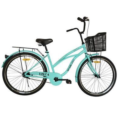 Велосипед SPARK CITY VISTA 26", стальная рама - 17" бирюзовый