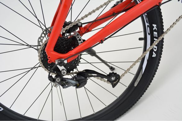 Велосипед 29" Oskar Ranger 2.0, рама 17", гідравлічні гальма, вилка Suntour, SHIMANO ALTUS, червоний матовий 2026