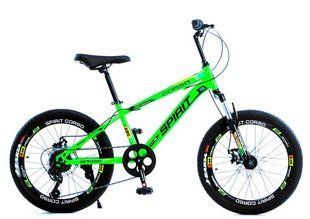 Велосипед Corso &laquo;SPIRIT&raquo; 20" ST-22155 рама сталева 11", дискові гальма, Shimano Revoshift на 7 шв. , зелений