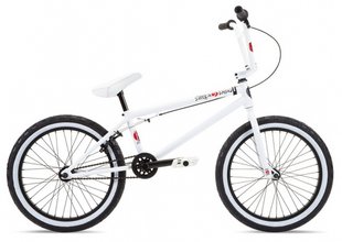 Велосипед BMX 20 "Stolen OVERLORD 20.75" SNOW BLIND WHITE 2 021