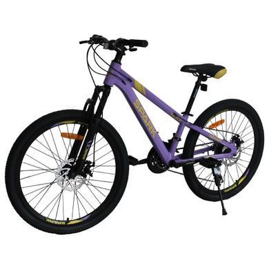 Велосипед SPARK FLEX 24", алюмінієва рама - 11" бузковий