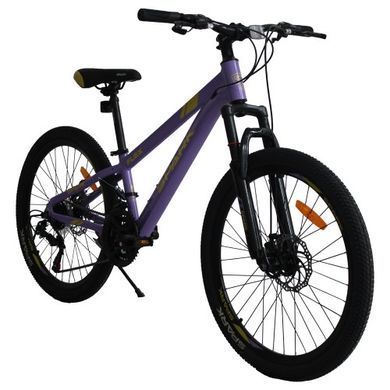 Велосипед SPARK FLEX 24", алюмінієва рама - 11" бузковий