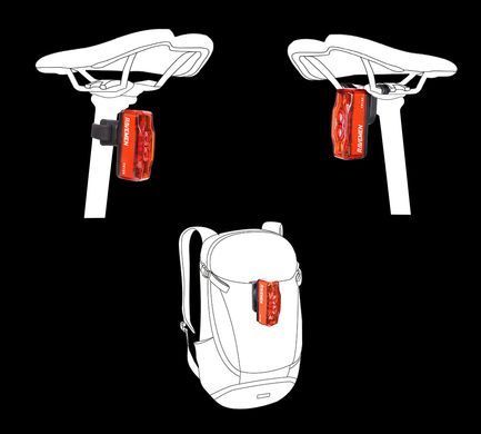 Задний свет Ravemen TR150 (150 lm, 800 mAh)
