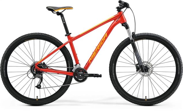 Велосипед гірський 27.5" Merida BIG.SEVEN 60-2X red 2023