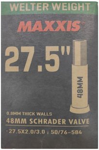 Камера Maxxis Welter Weight 27.5x2.00/3.00 AV L:48мм (EIB00140100)