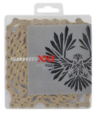 Ланцюг SRAM CN XX1 Eagle 12-шв. 126 ланок GOLD