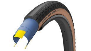 Покришка 700x35 (35-622) GoodYear County Ultimate Tubeless Complete Folding Blk/Tan, 120tpi