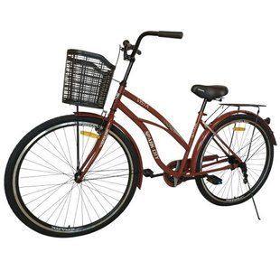 Велосипед SPARK CITY VISTA 28", сталева рама - 18" темно-коричневий
