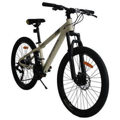 Велосипед SPARK FLEX 24", алюминиевая рама - 12" кремовый