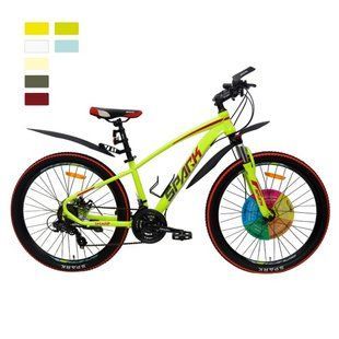Велосипед SPARK SHARP 26", сталева рама 14", салатний