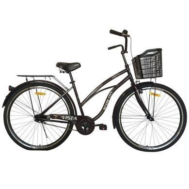 Велосипед SPARK CITY VISTA 28", сталева рама - 18" темно-бордовий