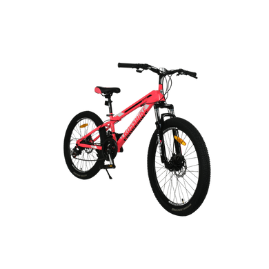 Велосипед CrossBike STORM 24", подростковый, рама - 13", розовый