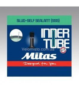 Камера 26" x 1.50-2.10" (37/54x559) AV 35мм MITAS (RUBENA) Slug self sealant D07SF BSC 0.9mmгель, в короб