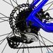 Велосипед Corso Antares 29", алюміній, рама 19", обладнання Shimano Altus, вилка Suntour, 24 швидкості, чорний з синім (AR-29103) - 7
