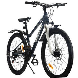 Велосипед SPARK FLIP 26", стальная рама &ndash; 13" графитовый
