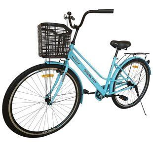 Велосипед SPARK CITY MIRA 28", сталева рама - 18" світло-блакитний