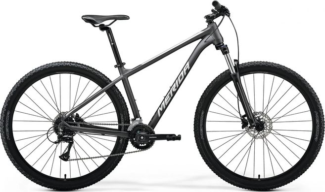 Велосипед гірський 29" Merida BIG.NINE 20 matt dark silver 2024