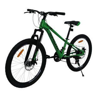 Велосипед SPARK MOVE 24", алюминиевая рама - 11" зеленый
