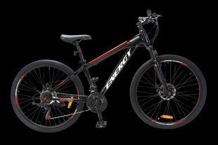 Велосипед CrossBike Energy 27.5" 15" Черный-Красный 2026