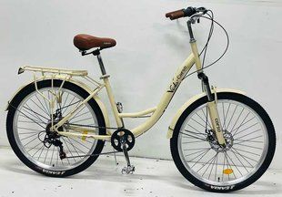 Велосипед 26" Corso Viola VL-26520 (2025), бежевий