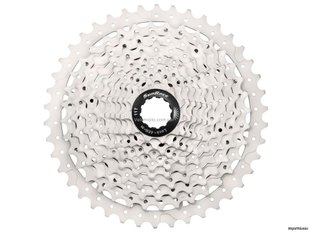 Касета інд. 10-k 11-46T Sun Race MTB MS3 metallic / silver