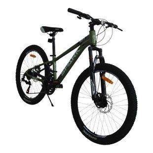 Велосипед SPARK MOVE 24", алюминиевая рама - 11" темно-зеленый