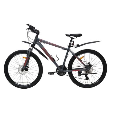 Велосипед SPARK TRACKER 26", алюминий, рама 17" графитовый