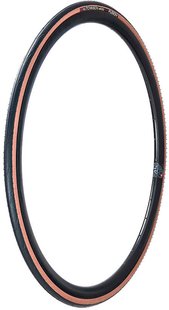 Покрышка 700 x 25 (25-622) Hutchinson Fusion 5, TS TT Perf Tan Wall, черно-розовый