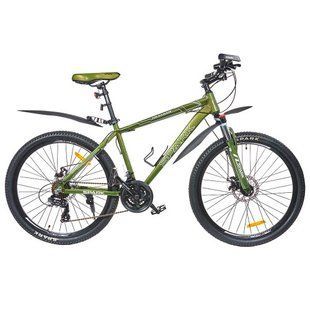 Велосипед SPARK TRACKER 26", алюминий, рама 17" милитари зелёный