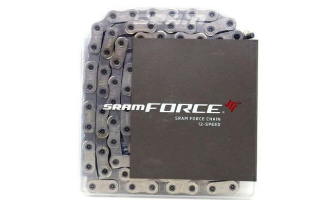 Цепь SRAM FORCE Шоссе Flattop 114звеньев с замком, 12 скоростей