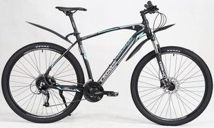 Велосипед Cronus Warrior 29"21" Черный-Бирюзовый 2026