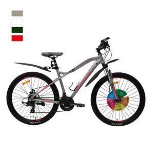 Велосипед SPARK HUNTER 27,5", алюмінієва рама 18", сірий